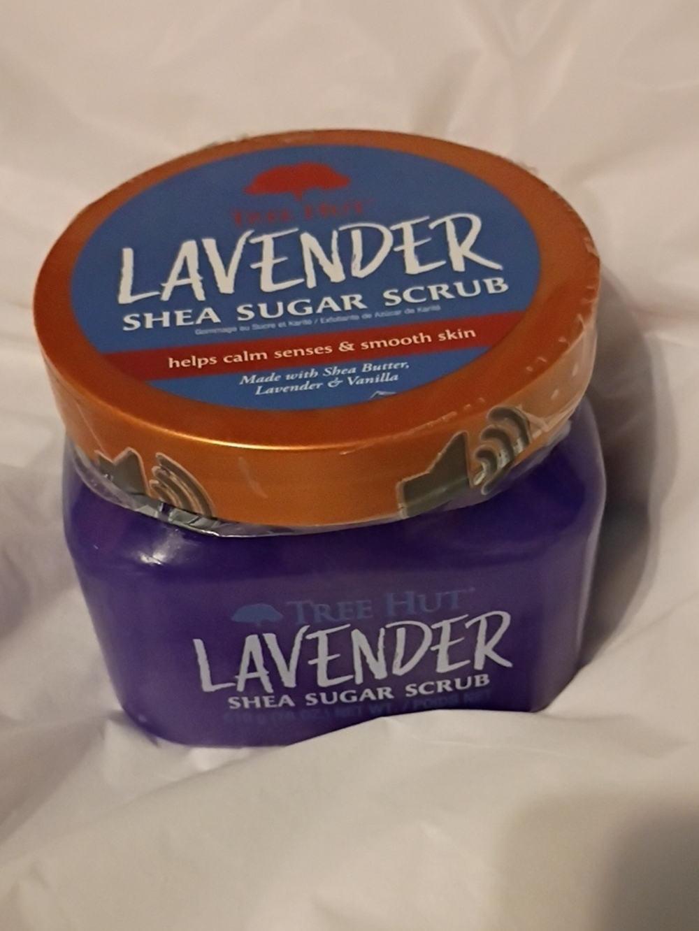 Tree Hut Lavender Shea Sugar Scrub, 18 Oz New